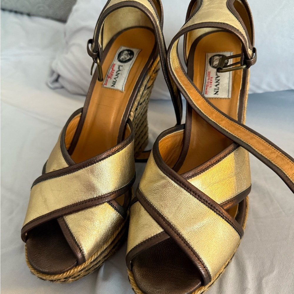 Authentic Lanvin wedges